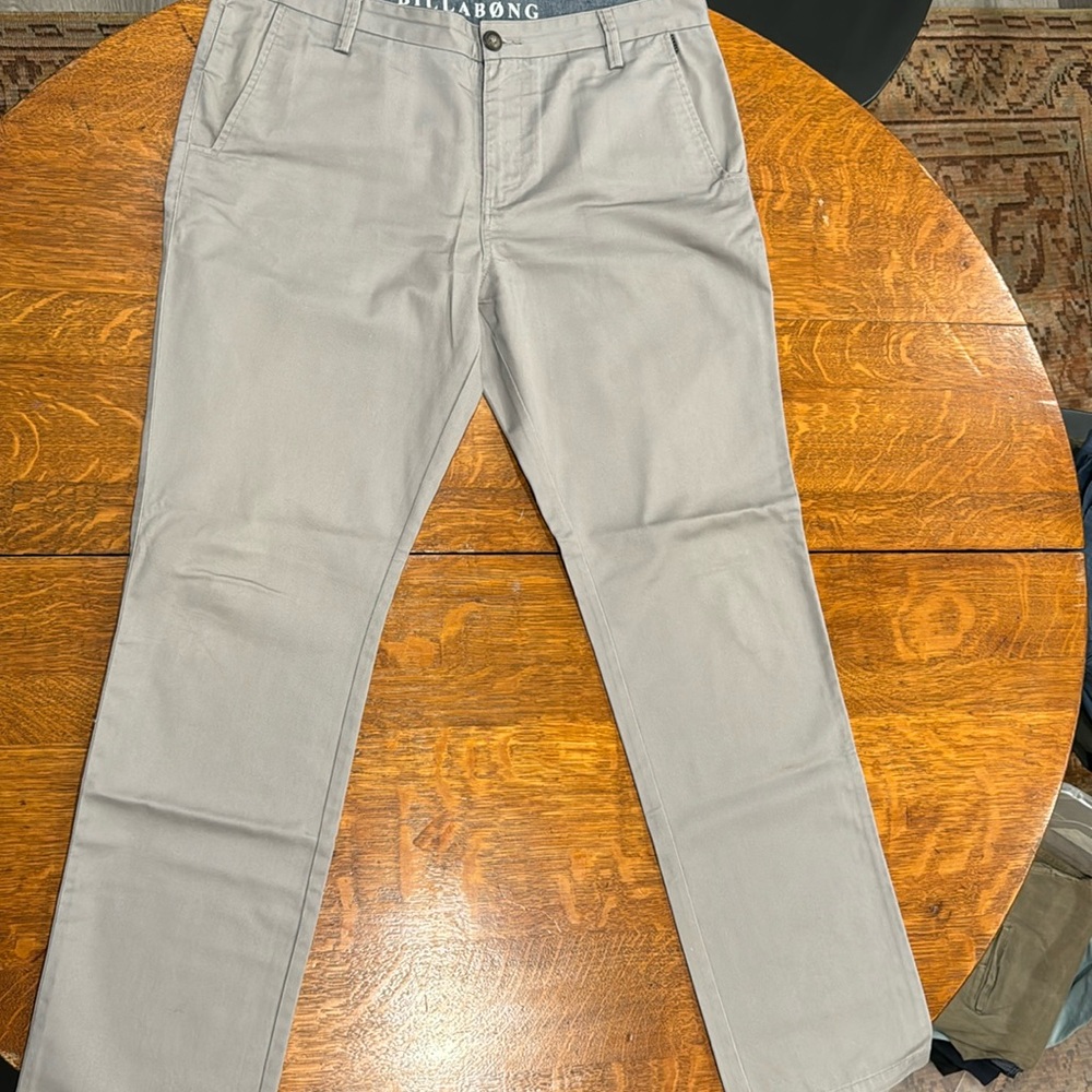 Men’s Billabong Carter straight leg pants size 36